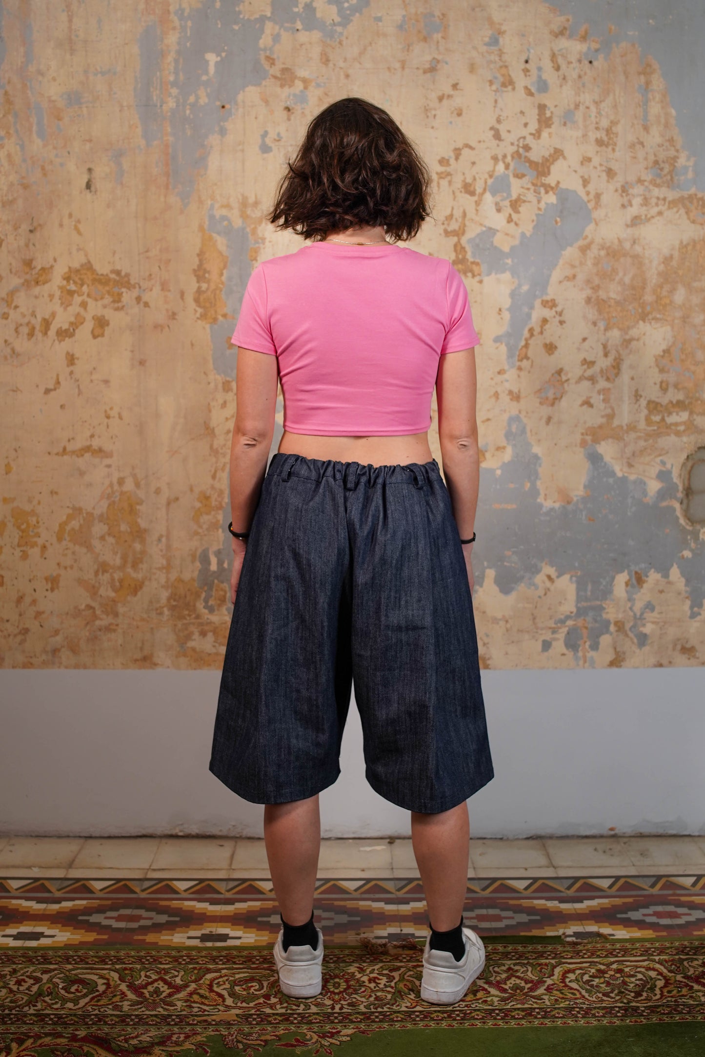Raw indigo Frame shorts