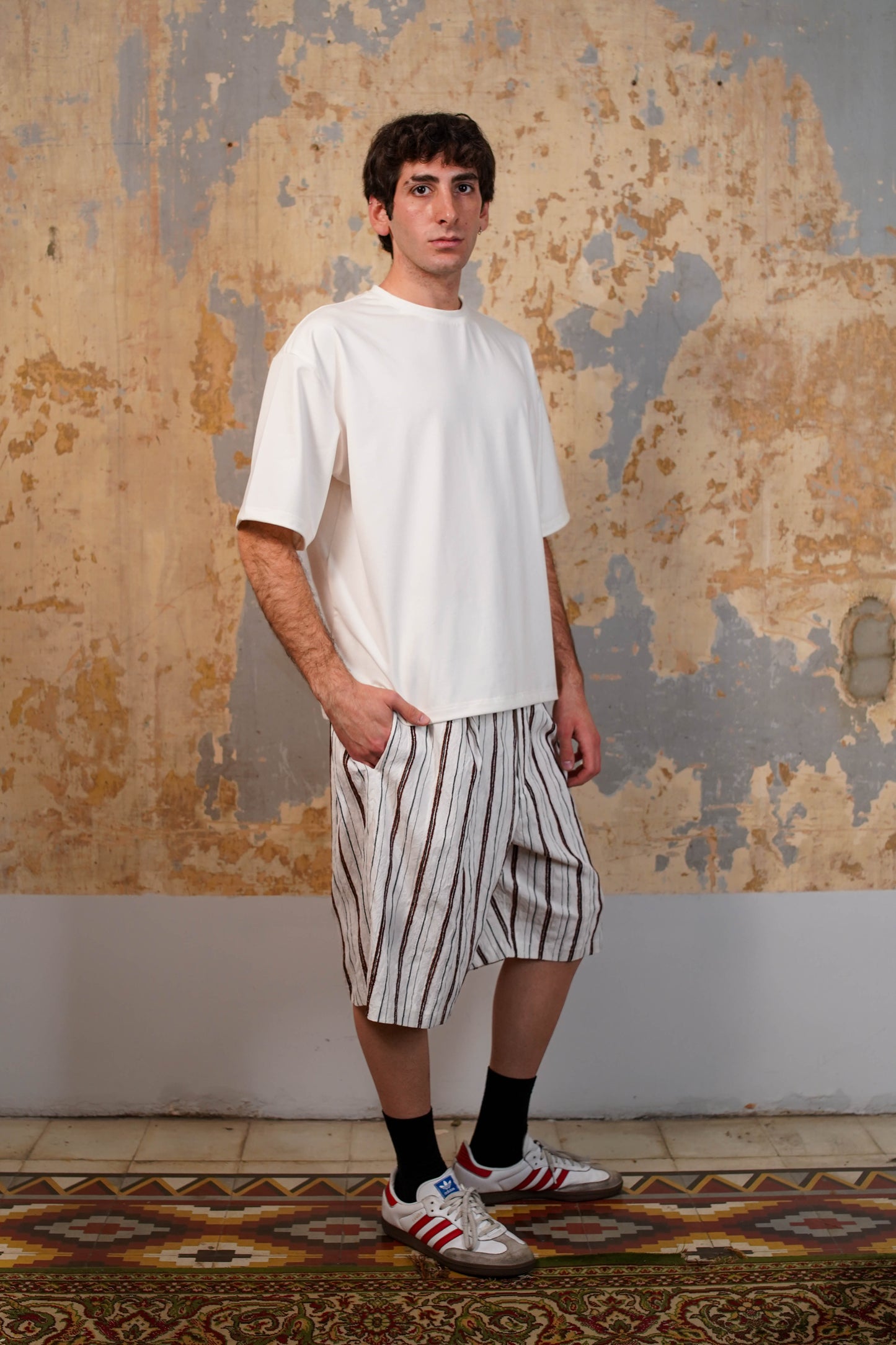 Riviera Stripe Shorts