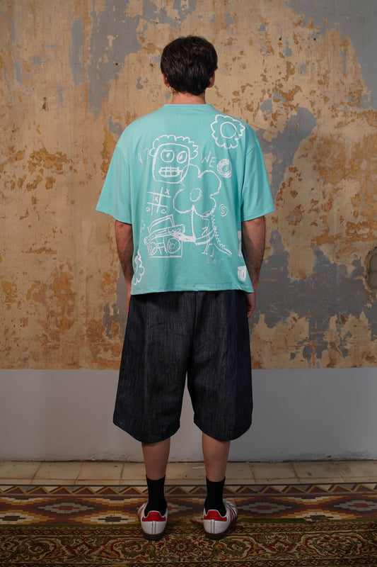 Chalk Talk X Visualize, blue